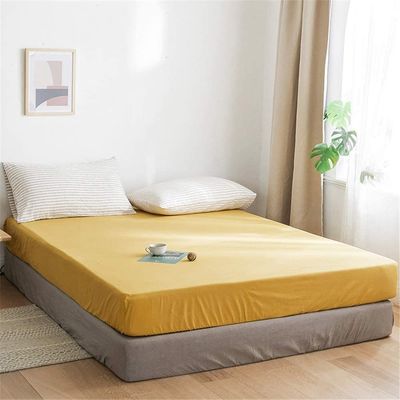 Folha de tecido mais barata para colchão 8 ou 14 polegadas 4 Way Stretch Microfiber 75gm