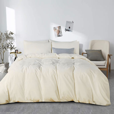 Conjunto de roupas de cama de microfibra para hotéis para hotéis