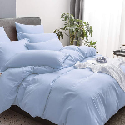 Conjunto de roupa de cama de algodão puro Tecidos domésticos quentes e confortáveis para desenhos personalizados