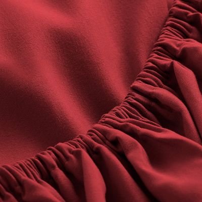 100% de poliéster de fibra simples de 5 mm de acabamento de luxo de lençóis de cama para 6pcs em Xinpai