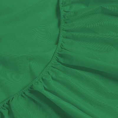 Embroidery Two Lines Sheet Set 4pcs para os EUA 100% poliéster material de microfibra