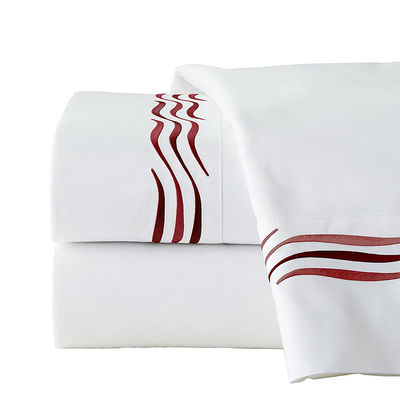 Home Set de lençóis de cama bordados Set de lençóis de cama em padrões nacionais Grau de resistência à cor