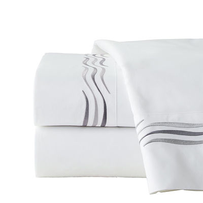Home Set de lençóis de cama bordados Set de lençóis de cama em padrões nacionais Grau de resistência à cor