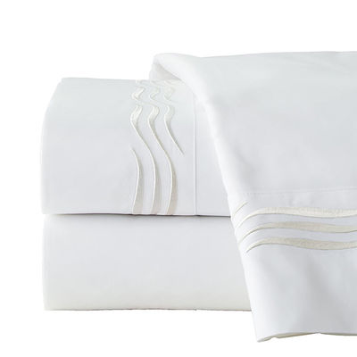 Home Set de lençóis de cama bordados Set de lençóis de cama em padrões nacionais Grau de resistência à cor