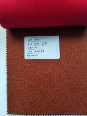 150cm Largura Tecido Super Macio 90% Lana 40% Alpaca Worsted Lana Traje Tecido para casaco