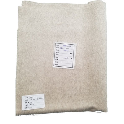 Tecido de fato de mistura de lã de 90% quente e durável para casaco de outono e inverno Material de peso 870g/m