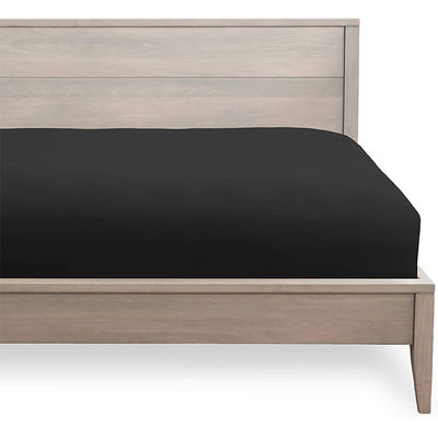 Ultra Soft Deep Pocket Fitted Bottom Sheet Espaço do quarto Quarto de dormir Densidade de tecido 133 * 60
