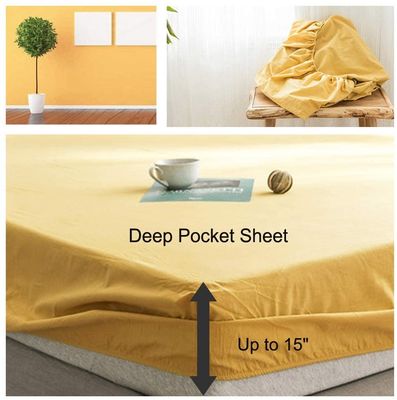 Folha de tecido mais barata para colchão 8 ou 14 polegadas 4 Way Stretch Microfiber 75gm