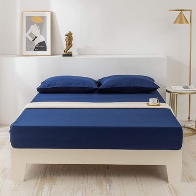 1800 Roupas de cama Resistente a manchas Hipoalergênico Lata de microfibra escovada