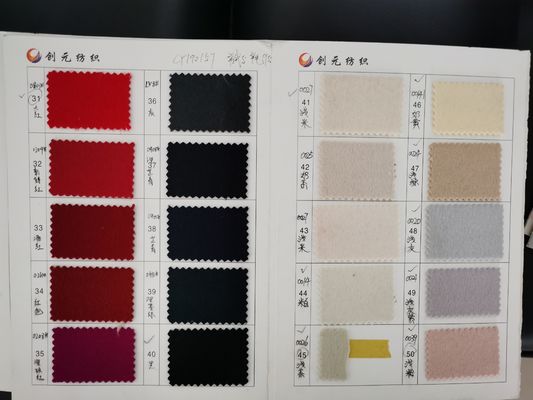 Tecido de lã de malha de lado único personalizável para fatos e casacos casuais