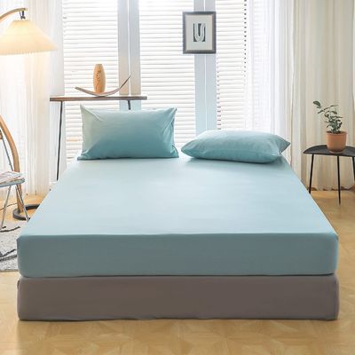 200TC Set de roupa de cama de poliéster 1 lençol e 2 almofadas para uma boa noite de sono