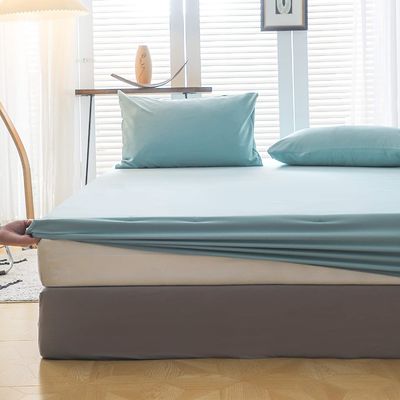 200TC Set de roupa de cama de poliéster 1 lençol e 2 almofadas para uma boa noite de sono
