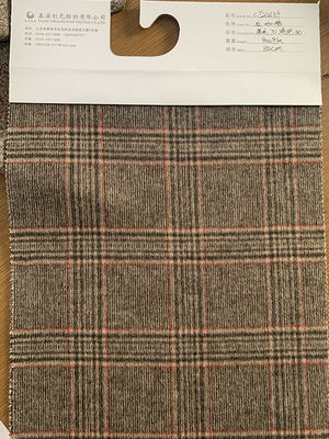 Fabricação personalizada de lã macia 50% poliéster 50% casaco para outono-inverno