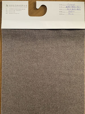 Fabricação personalizada de lã macia 50% poliéster 50% casaco para outono-inverno