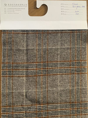 Fabricação personalizada de lã macia 50% poliéster 50% casaco para outono-inverno