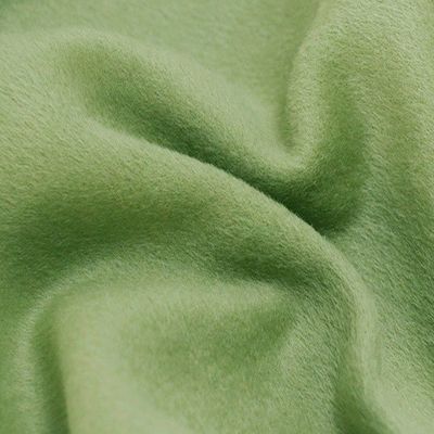 Tecido de casaco de lã macia de peso médio para inquérito de outono e inverno
