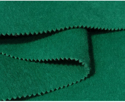 Casacos de Inverno personalizados Tecido de lã 90% Lana 10% Alpaca Super Maciço de um lado escovado