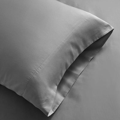 200TC Lenço de cama de algodão com bolsos de colchão profundo