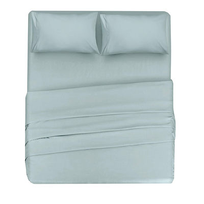 90gm de Microfibra livre de rugas 4pcs Sheet Set 100% Poliéster Todas as estações é personalizado sim