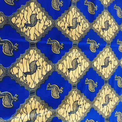 135gm Tecido de cera real Impressões de cera africana Resistente à água e para roupas de moda
