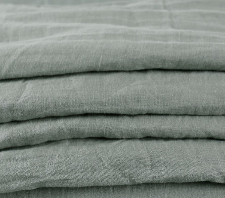 2-2,5 kg de pedra lavada de linho francês Set de cobertor de cobertor Oeko Tex Nature Lenço de cama