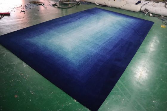 Customizado 100% técnica feita à mão de lã de mão de carpete tufted para o hotel suave e durável
