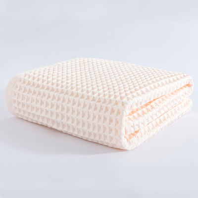 Cobertor de algodão mole 1pc quantidade lavado e tingido perfeito para bebé
