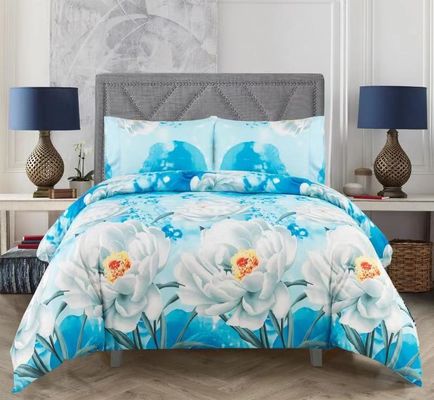Super Soft Brushed Microfiber Duvet Cover Set 4pcs 1,5-2 Kg para aniversário de casamento