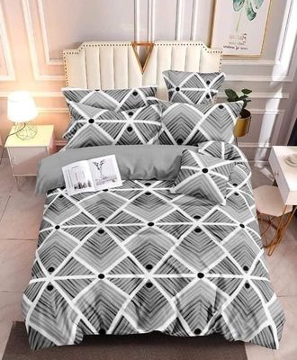 3d Game Handle Impresso Casa Lenço de cama Conforter Set Roupas de cama 3 Pcs em padrão sólido Tipo