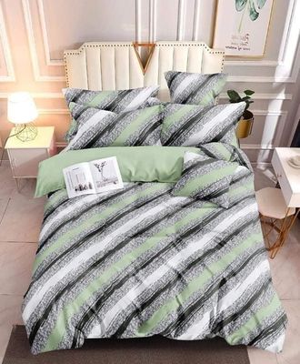 3d Game Handle Impresso Casa Lenço de cama Conforter Set Roupas de cama 3 Pcs em padrão sólido Tipo