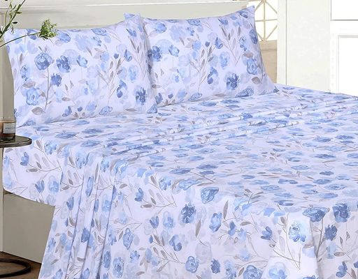 133x72 Lençóis de cama de algodão 100% tecidos 4 Pcs Conjuntos de cama Material de algodão orgânico