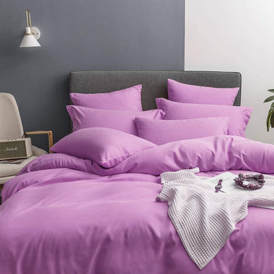 Conjunto de roupa de cama de algodão puro Tecidos domésticos quentes e confortáveis para desenhos personalizados
