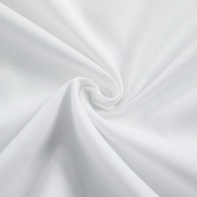 Poly Cotton 300tc Hotel Branco bordado Lenço de cama Quilt Cover Set de almofada