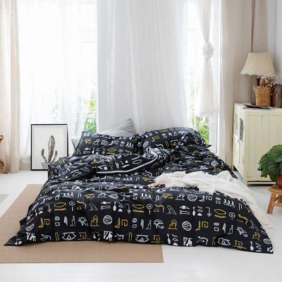 Poliéster Impresso Quilt Cover Set de Quatro Peças Personalizado para a Sua Satisfação e Conforto