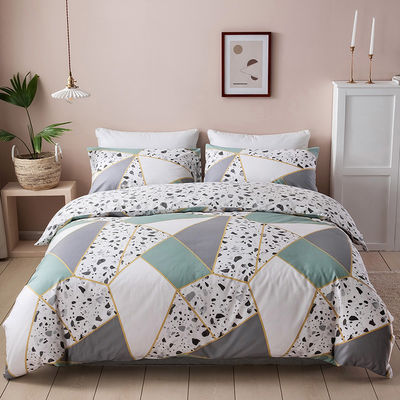 Poliéster Impresso Quilt Cover Set de Quatro Peças Personalizado para a Sua Satisfação e Conforto