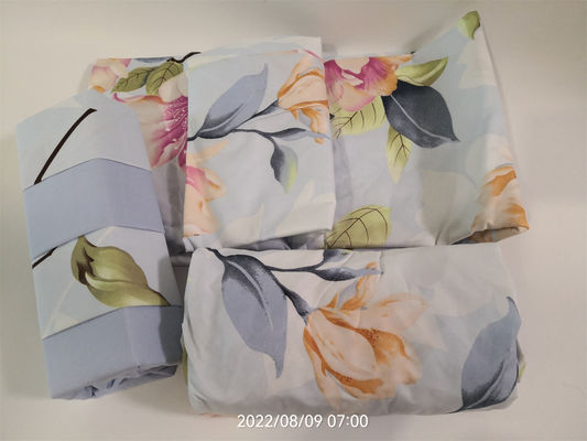 Reativo Impresso Floral 100% Poliéster Tecidos para Casa Conjunto de Seis em Cores Personalizadas