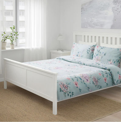 Final de algodão Impressão de casa têxtil 4 peças lençol de cama cobertor de cobertor Design personalizável