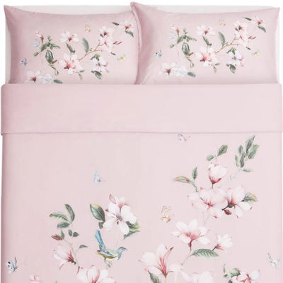 Final de algodão Impressão de casa têxtil 4 peças lençol de cama cobertor de cobertor Design personalizável